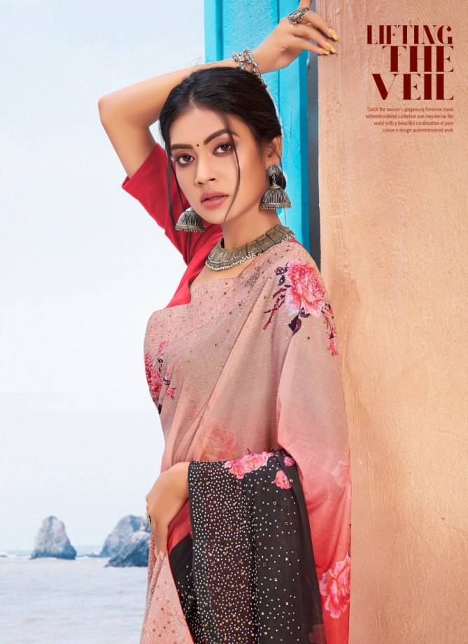 Saroj Monali 2 Festive Wear Designer Important Lycra Digital Printed Saree Collection
